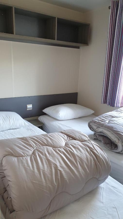 Mobil Home 6-8 Places Parcelle 4 Climatise Biville-sur-Mer Exterior foto